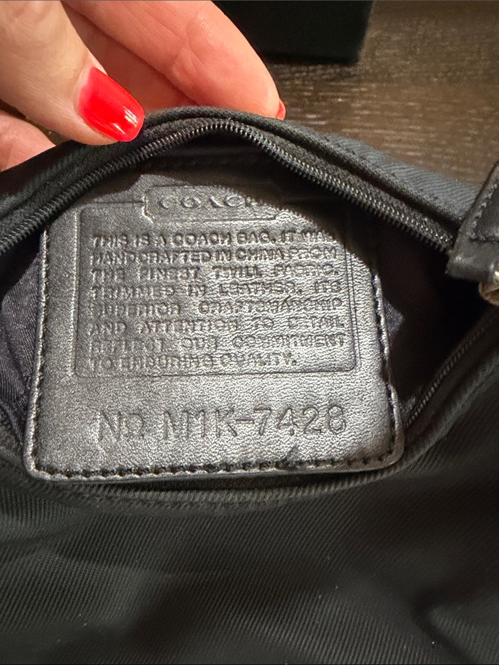 Coach Mini Shoulder Bag in Black - Picture 8 of 9